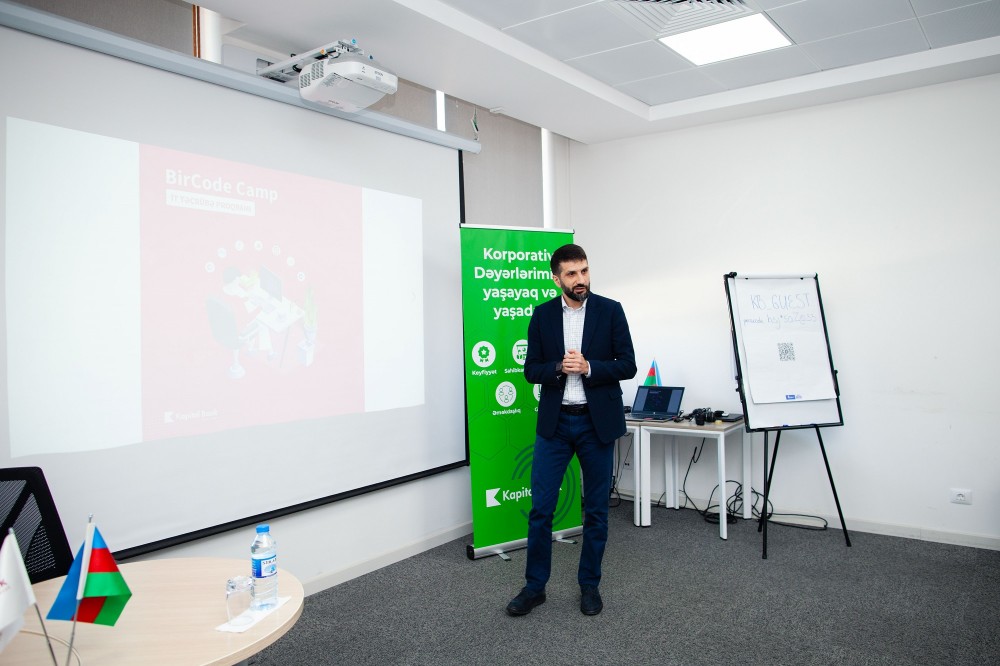 Kapital Bank “BirCode Camp” təcrübə proqramına başladı - FOTO